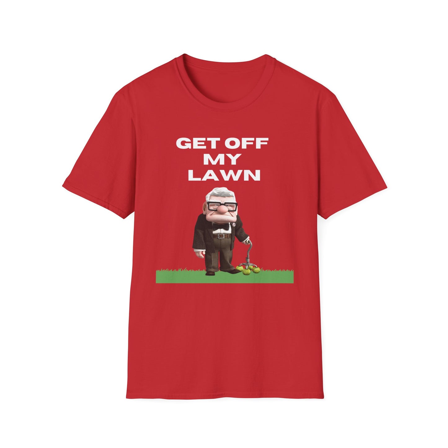 GET OFF My Lawn Unisex Softstyle T-Shirt