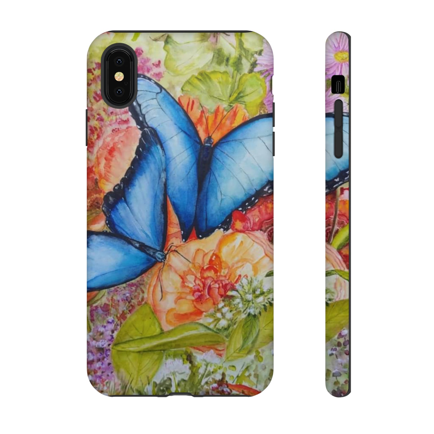 California Blue Butterfly - All IPhone and Samsung Tough Cases