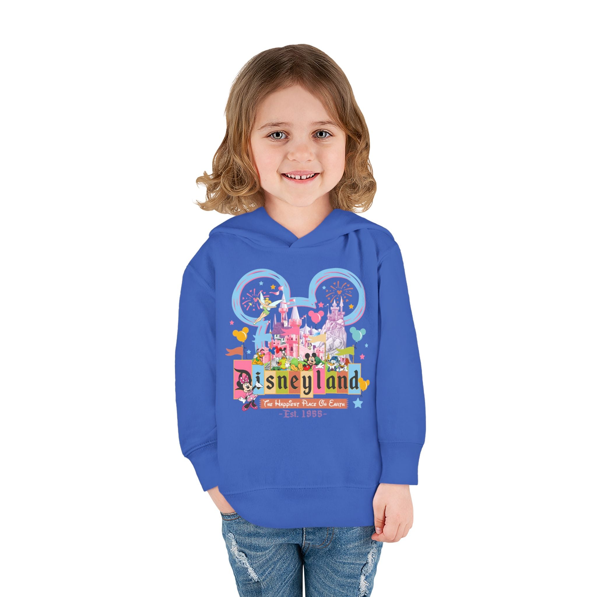 Disneyland Way Back Machine Castle Mickeee Ears Hoodie | Toddler Pullover