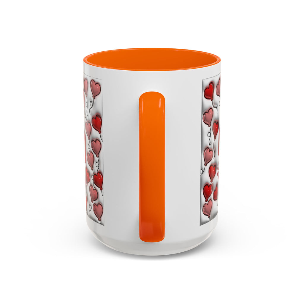 Best Mom Ever Valentines Day Hearts Accent Coffee Mug (11, 15oz)