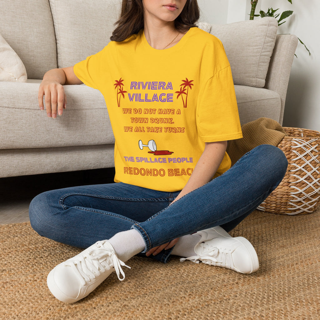 Riviera Village Redondo Beach - The Spillage People - Mens and Womans  Softstyle T-Shirt