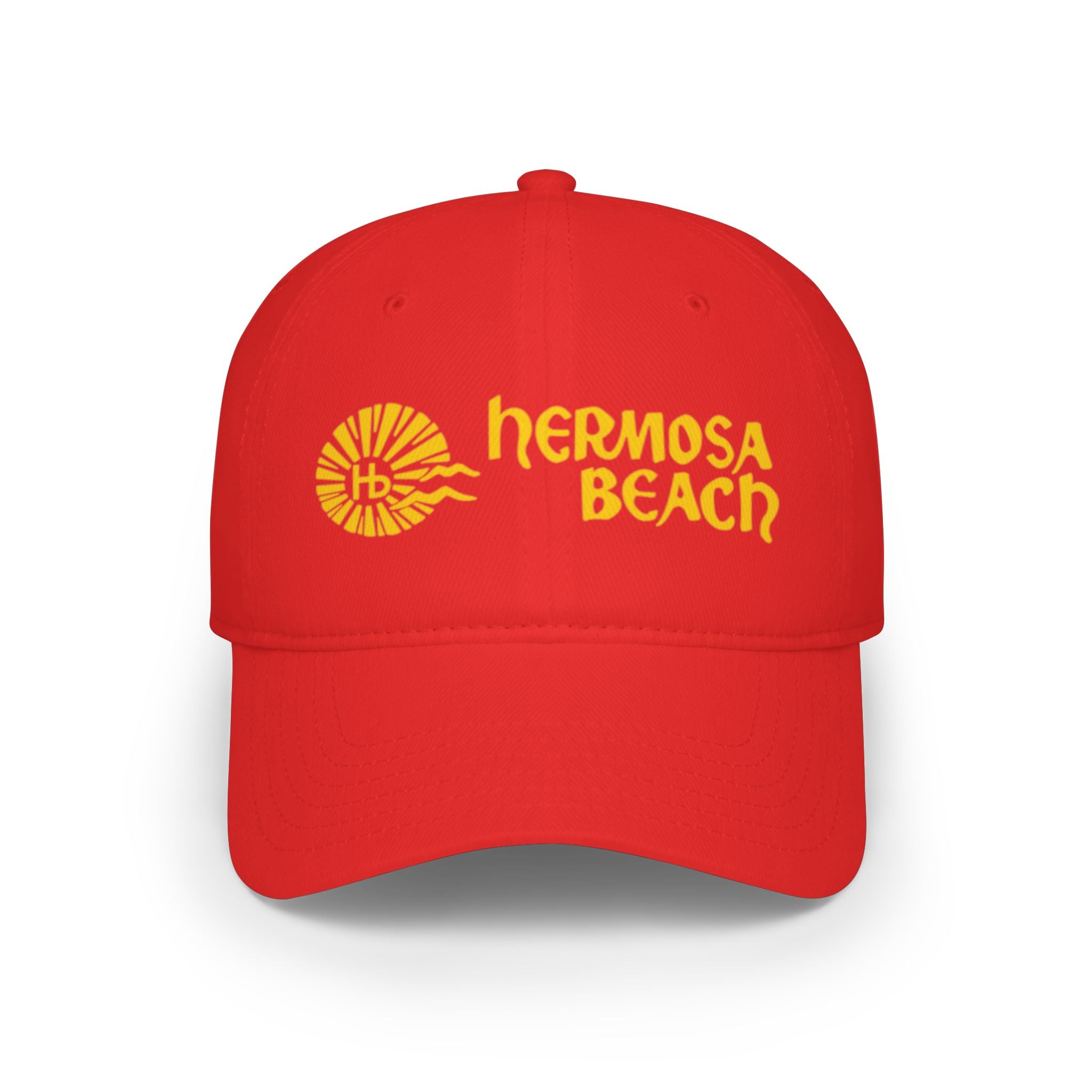 Hermosa Beach California / Low Profile Baseball Cap