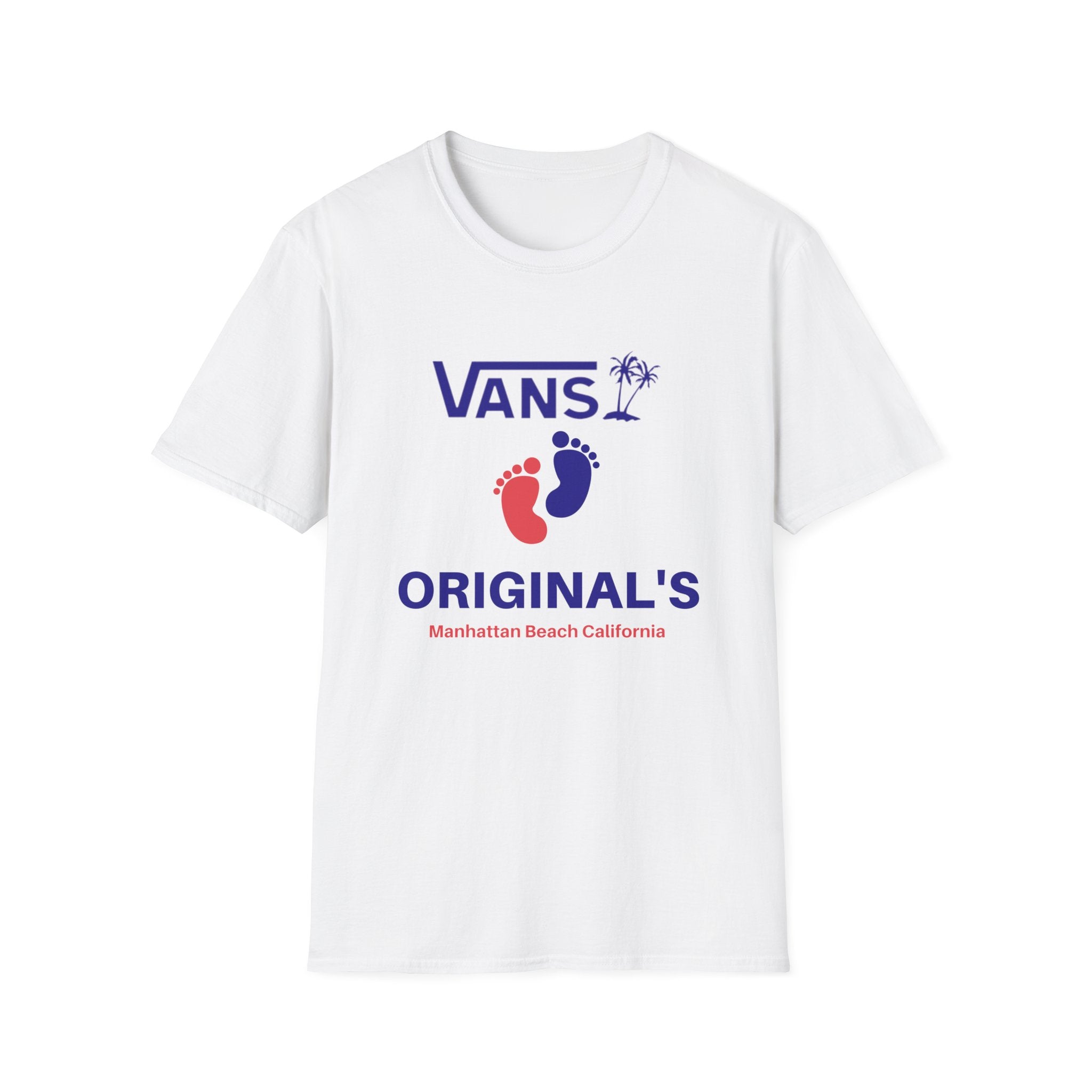 Sand Section - Manhattan Beach - California - Unisex Softstyle T-Shirt