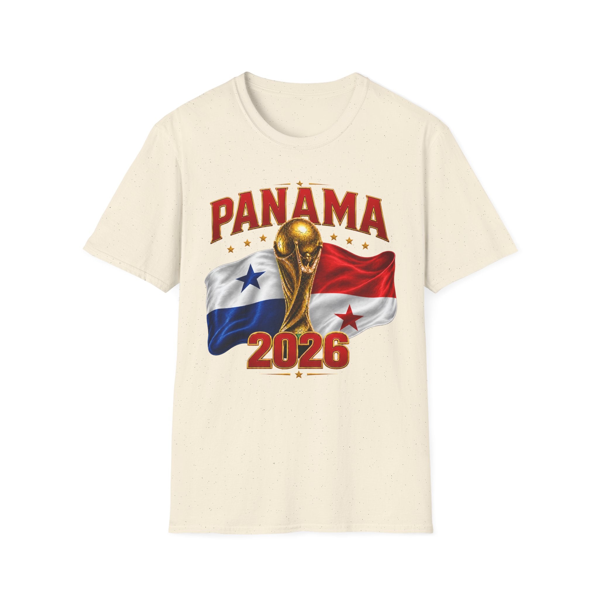Panama 2026 World Cup T-Shirt — Panama Flag & Trophy Soccer Tee