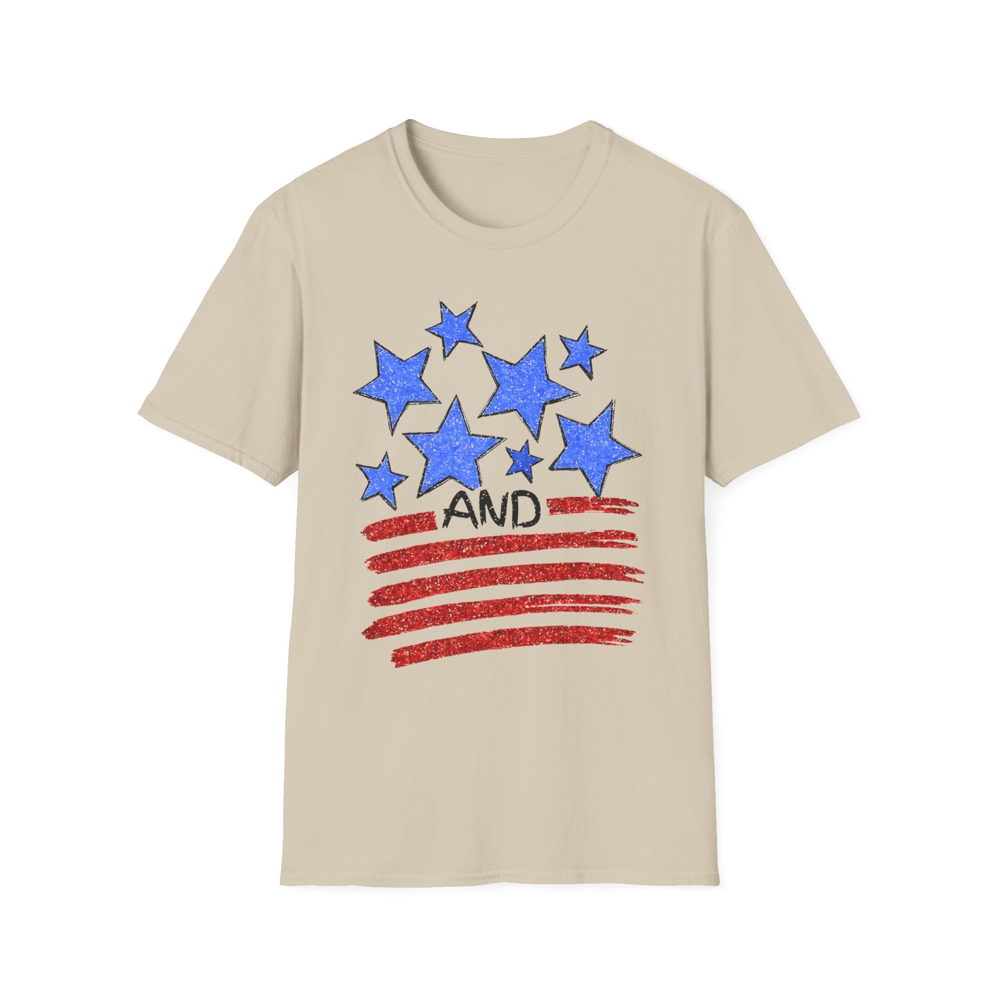 Stars and Stripes T-Shirt — Flag Graphic Patriotic Tee