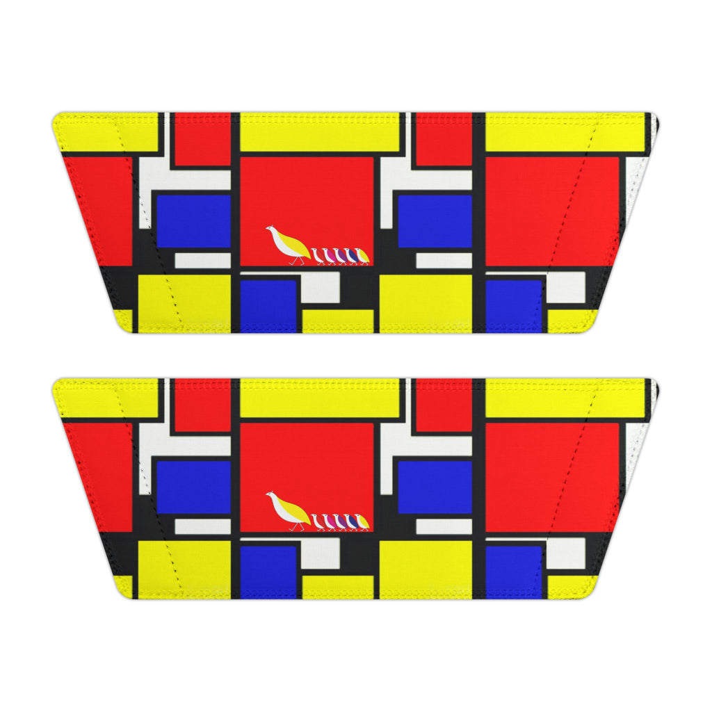 IYKYK Primary Colors Geometric Blocks  Sandals | Slide