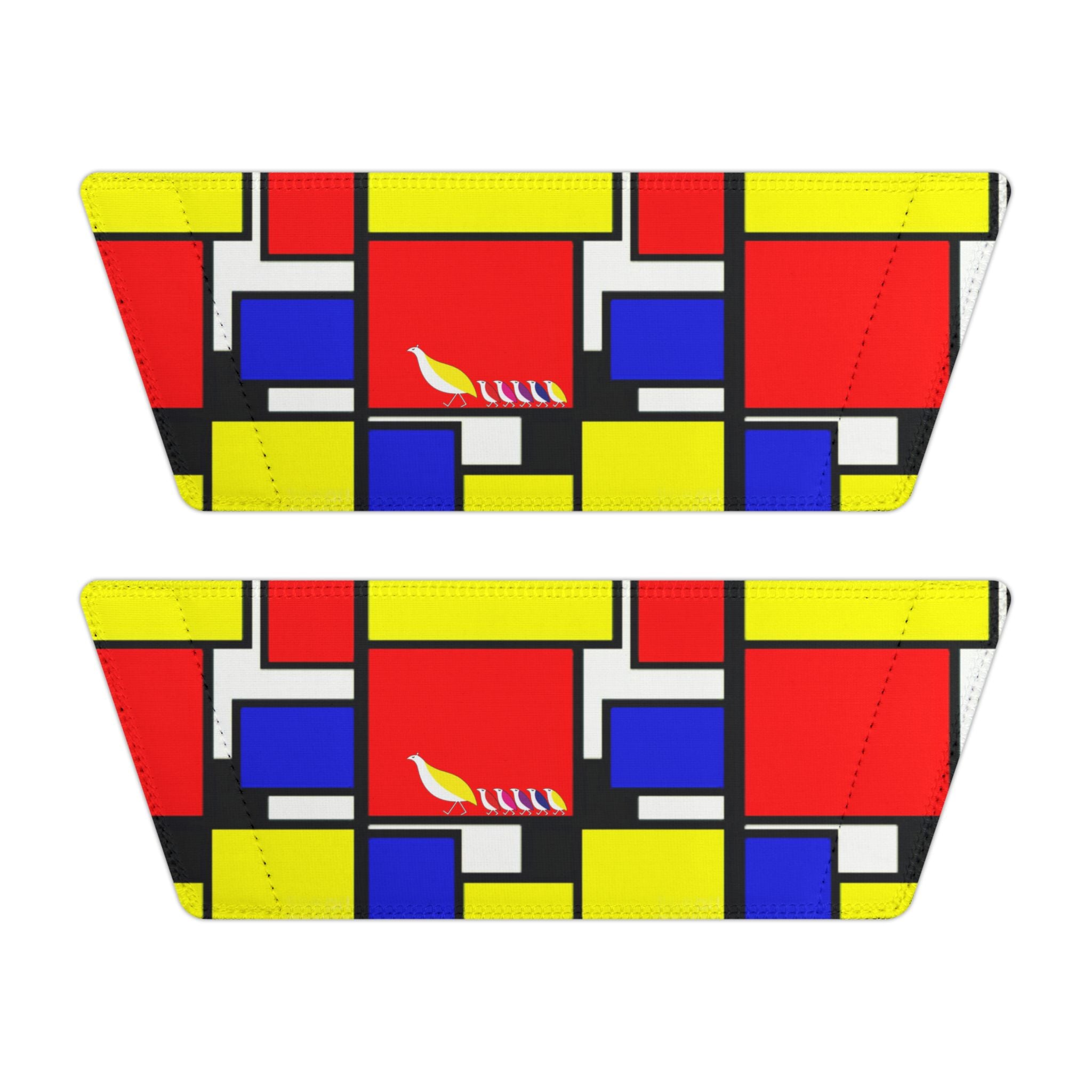 IYKYK Primary Colors Geometric Blocks  Sandals | Slide