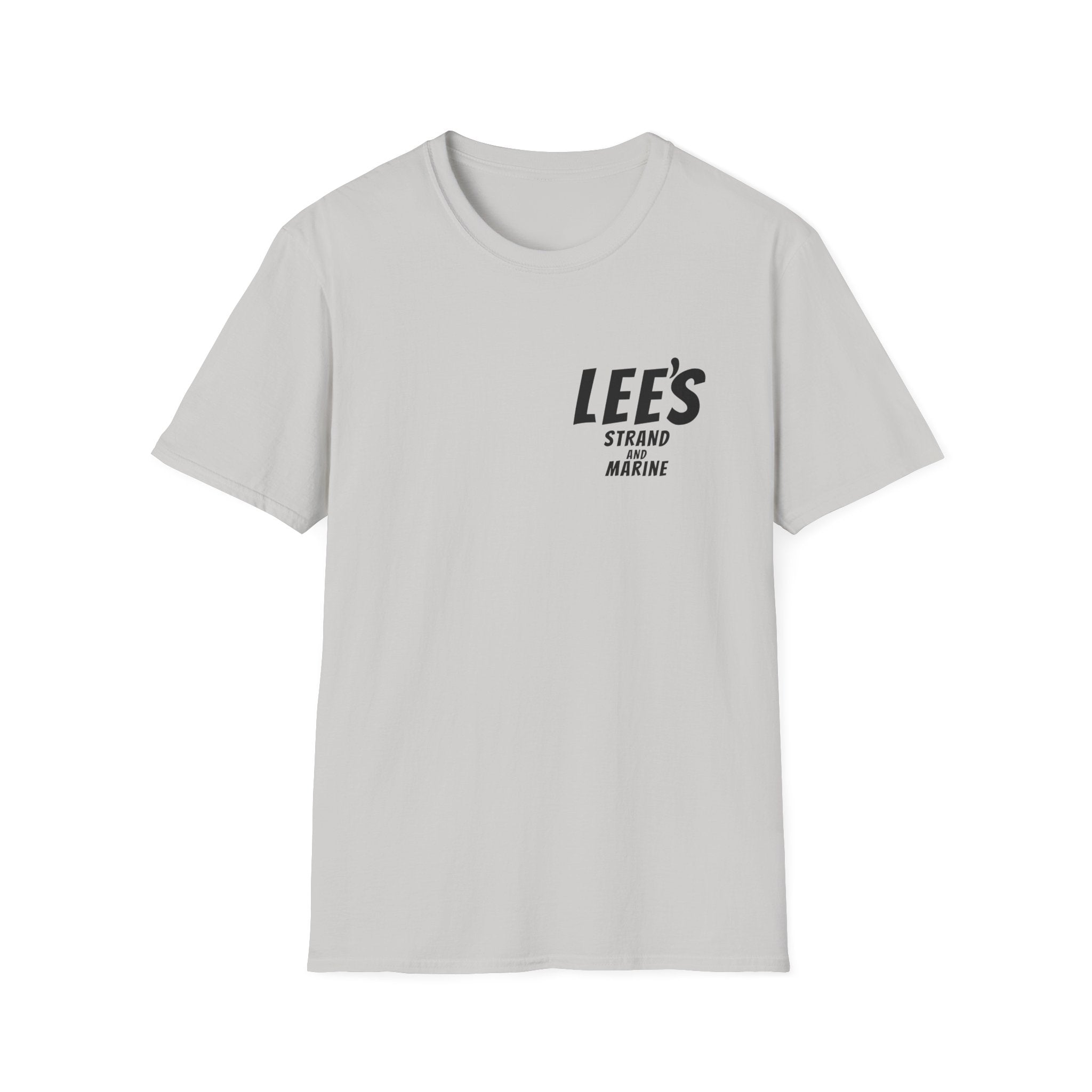 Greasy Lee's Manhattan Beach Old School T-Shirt | Marine and Strand Manhattan Beach Vintage Surf Design