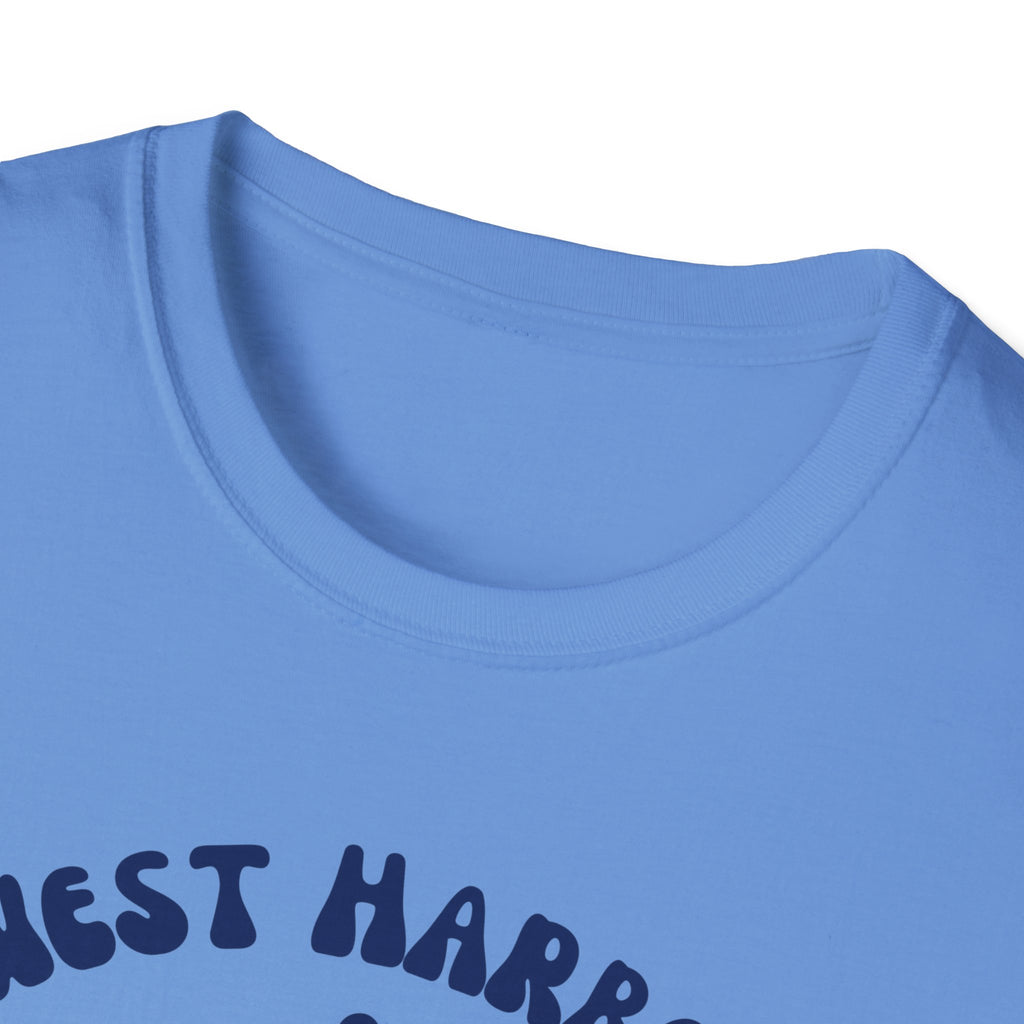 West Harbor San Pedro Ship Wheel Minno Island Charters T-Shirt | 3 Hour Tours