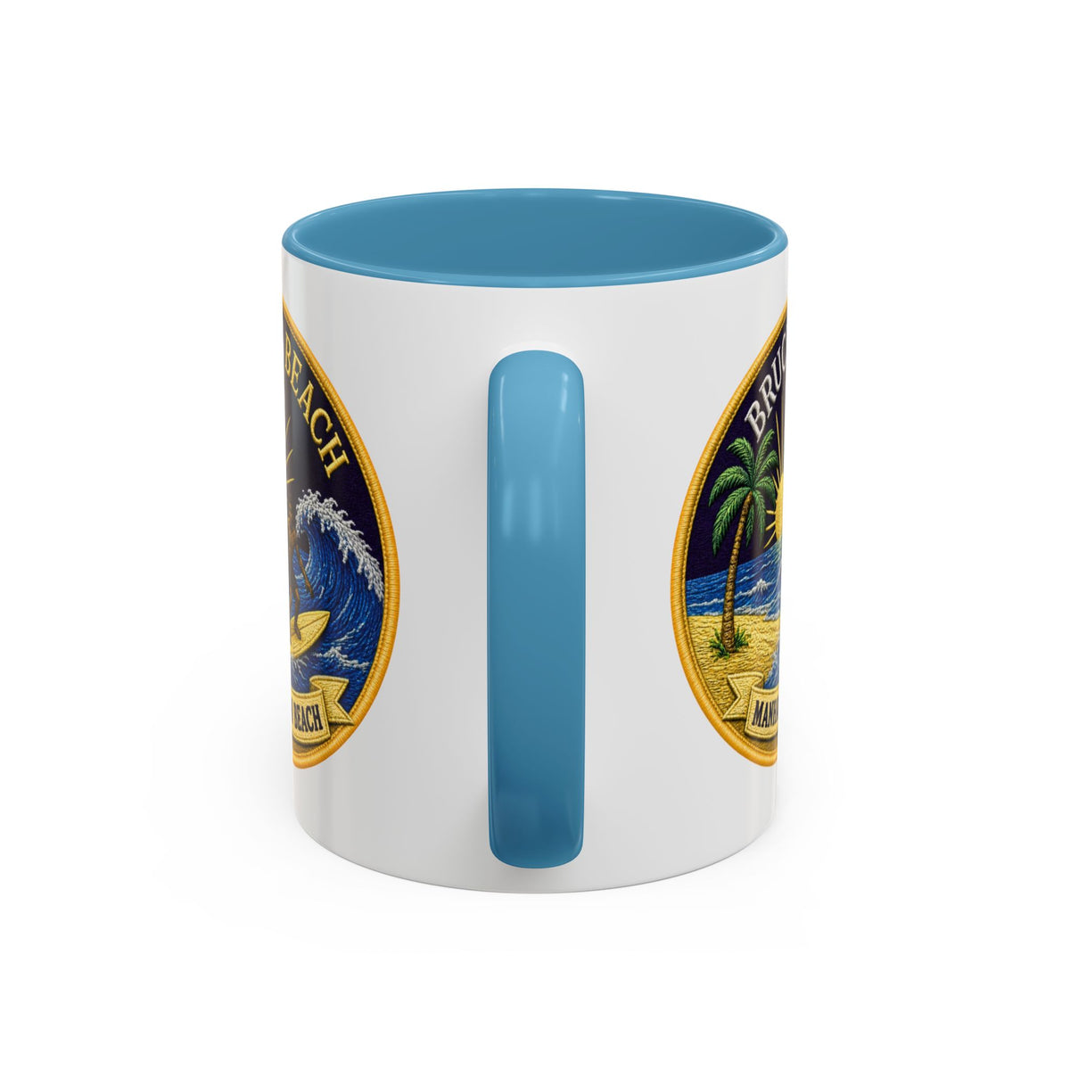 Manhattan Beach Surf Mug — Bruce’s Beach Coffee Cup (11/15oz Accent)