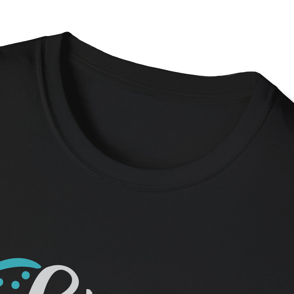 Jesus and Volleyball Unisex Softstyle T-Shirt