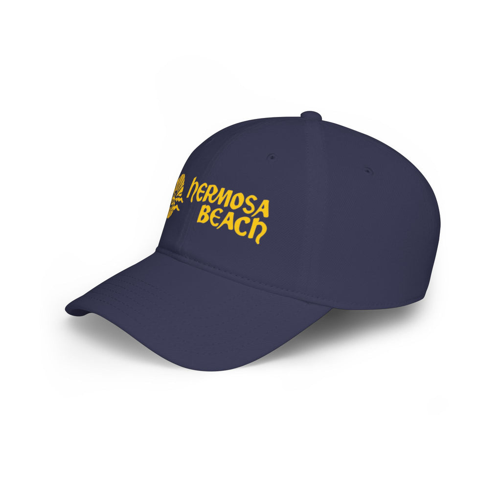 Hermosa Beach California / Low Profile Baseball Cap