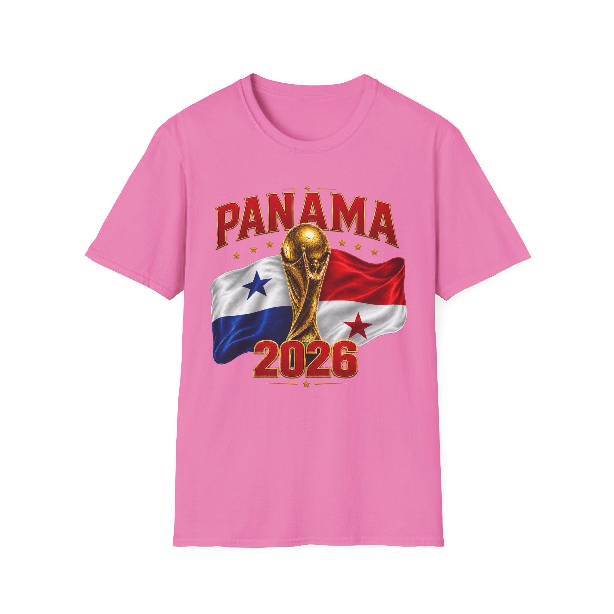 Panama 2026 World Cup T-Shirt — Panama Flag & Trophy Soccer Tee