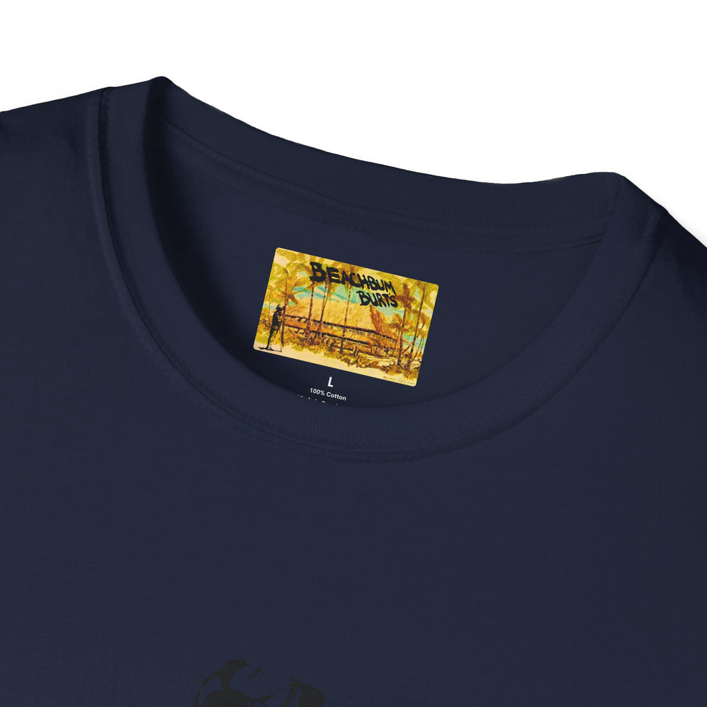 Beach Bum Burt's - Gone  But Not Forgotten - Men's Woman's T-Shirt - Cool Casual Wear, Summer Vibes, Gift for Beach Lovers,  Relaxed Style