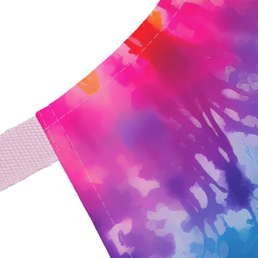 Tie-Dye Colorful Kitchen Apron – Bright Rainbow Cooking & BBQ Apron