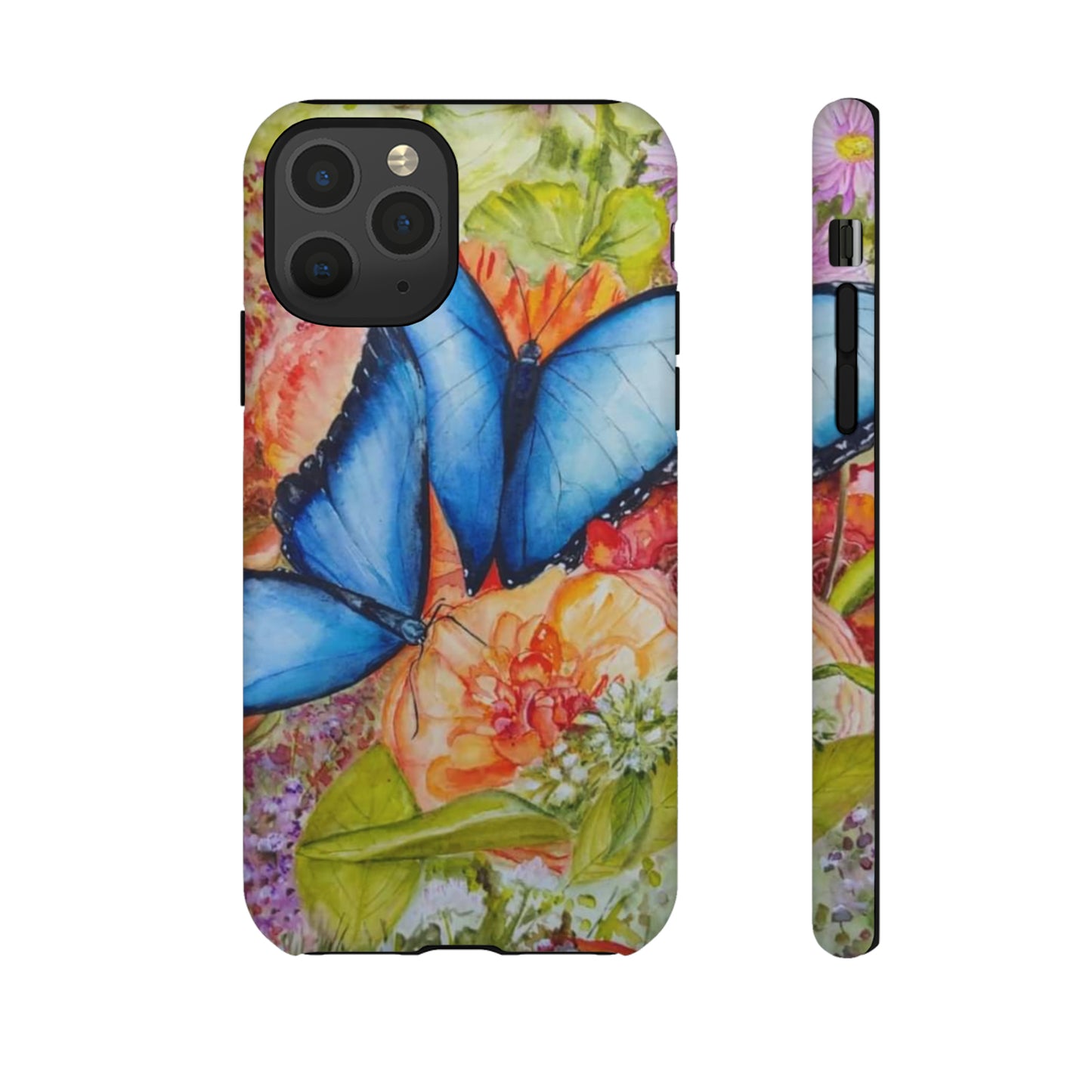 California Blue Butterfly - All IPhone and Samsung Tough Cases