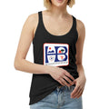 Huntington Beach California Women's Tank Top  Made in USA