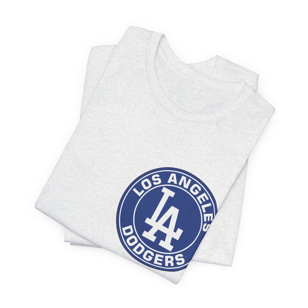 Los Angeles Doyers (Front and Back Printing) Mens Womans Jersey Short Sleeve Tee