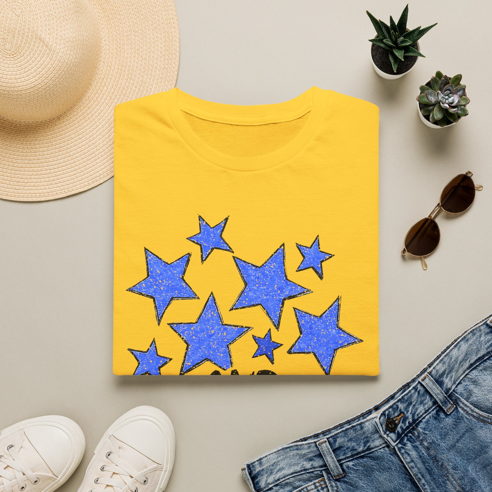 Stars and Stripes T-Shirt — Flag Graphic Patriotic Tee