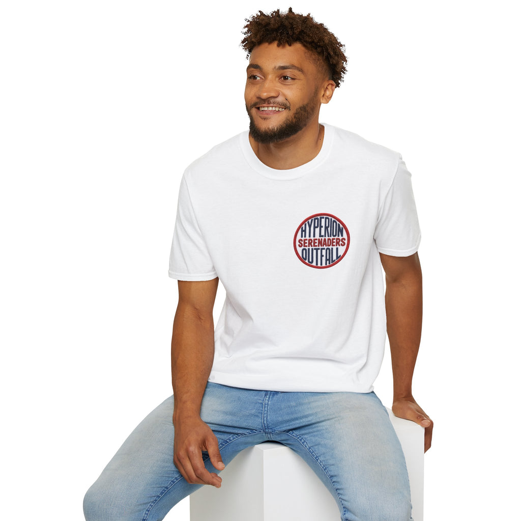 Hyperion Outfall Serenaders  Manhattan Beach T-Shirt — Retro Band Logo Tee