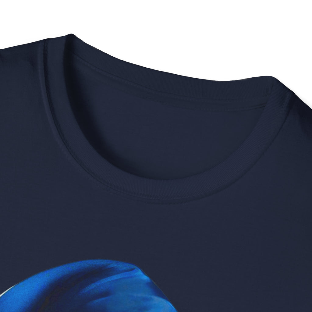 Blue Los Angeles Doyers Santa Tee | Santa Hat Graphic T-Shirt #Doyers