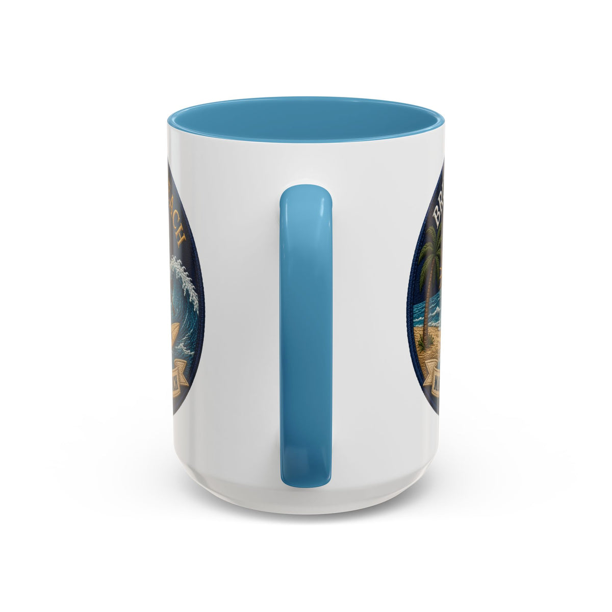 Bruce's Beach Manhattan Beach Surf Mug – Accent Coffee Cup (11/15oz)