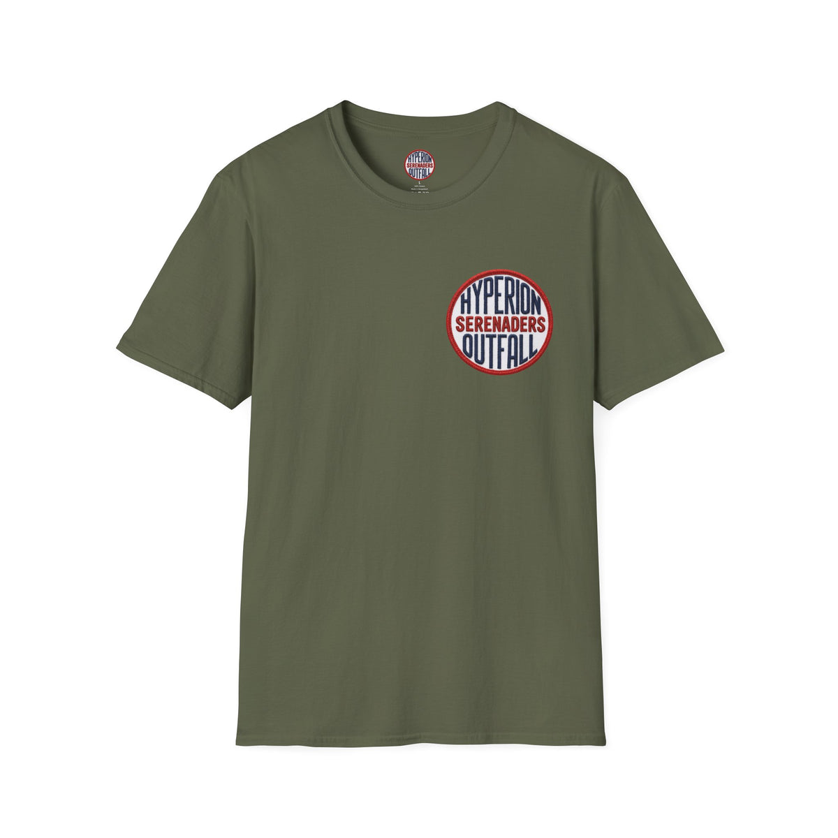 Hyperion Outfall Serenaders  Manhattan Beach T-Shirt — Retro Band Logo Tee