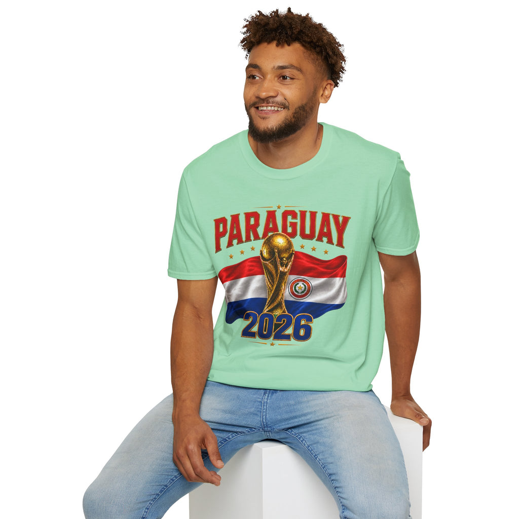 Paraguay 2026 World Cup T-Shirt — Fans Soccer Jersey Tee