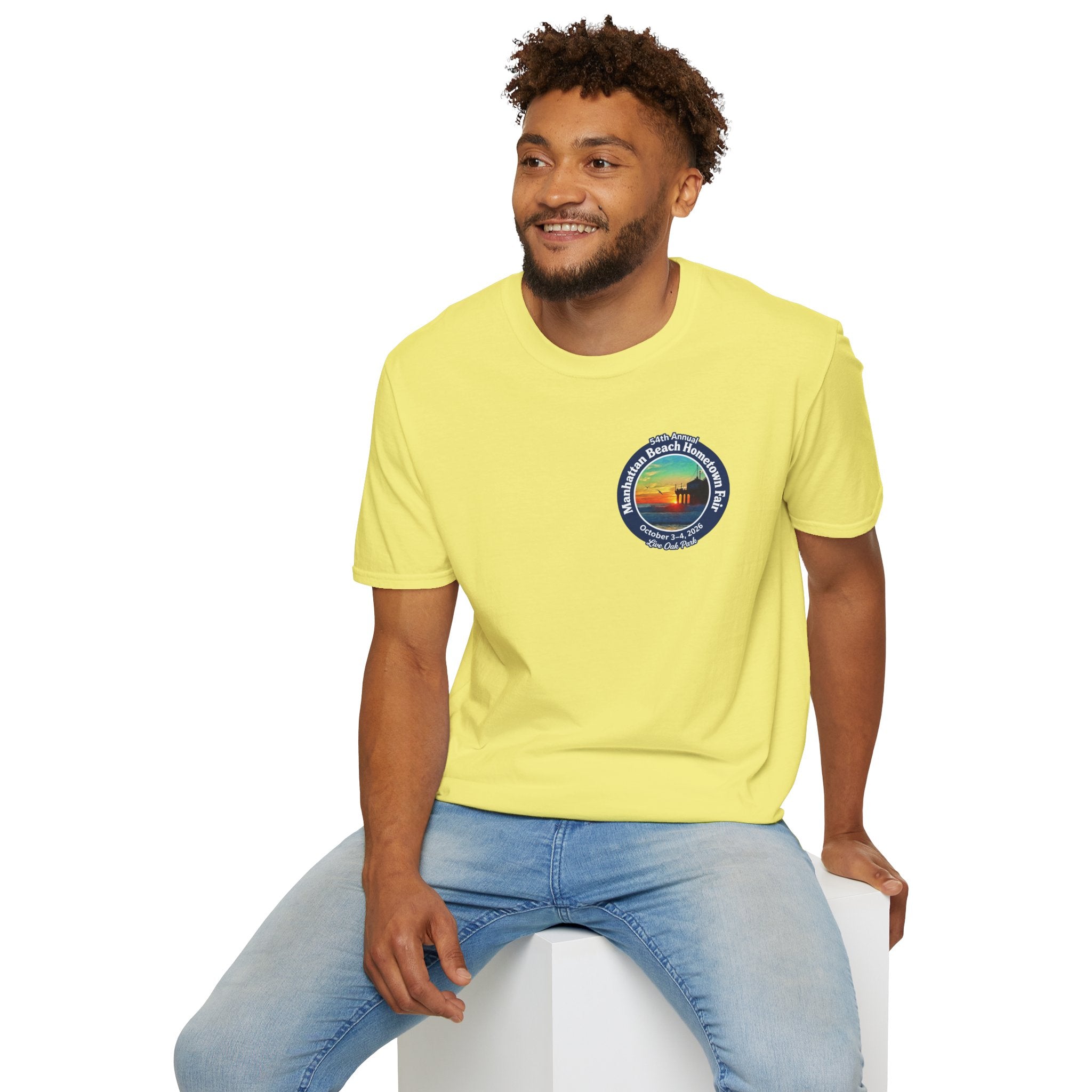 Manhattan Beach Hometown Fair Sunset T-Shirt 2026