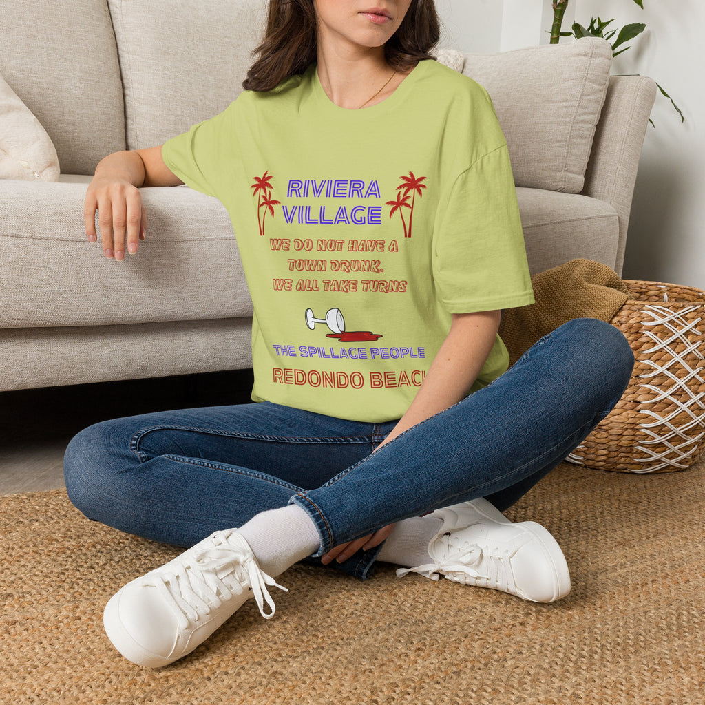 Riviera Village Redondo Beach - The Spillage People - Mens and Womans  Softstyle T-Shirt