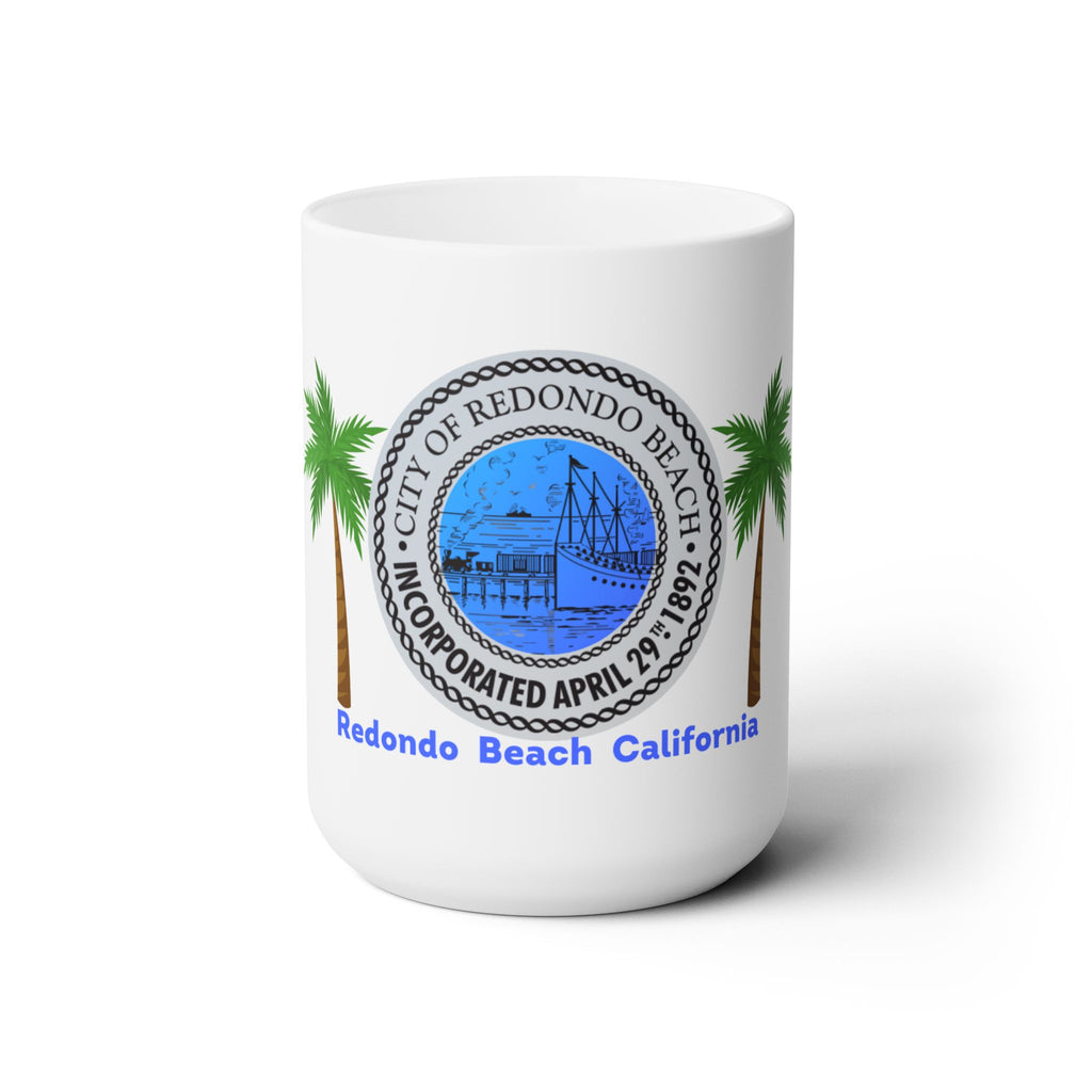 Redondo Beach California Ceramic Mug 15oz