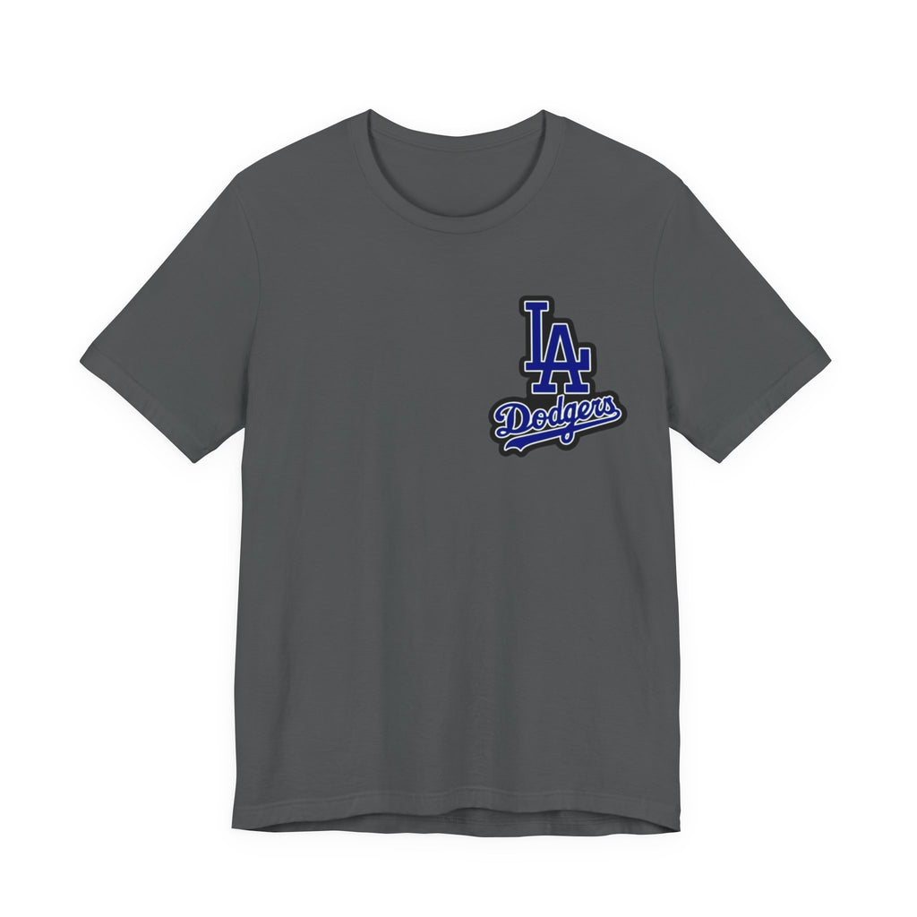 Los Angeles (Front and Back Printing) Mens Womans Jersey Short Sleeve Tee