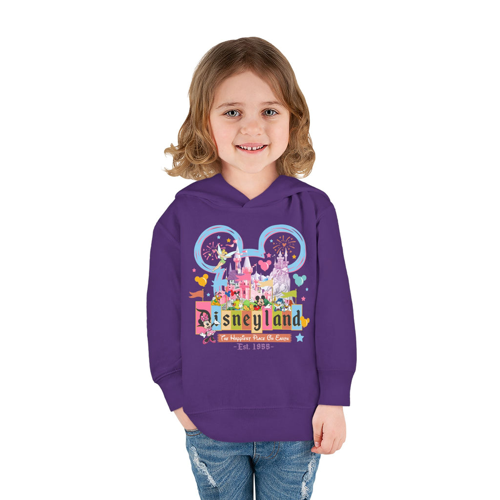 Disneyland Way Back Machine Castle Mickeee Ears Hoodie | Toddler Pullover