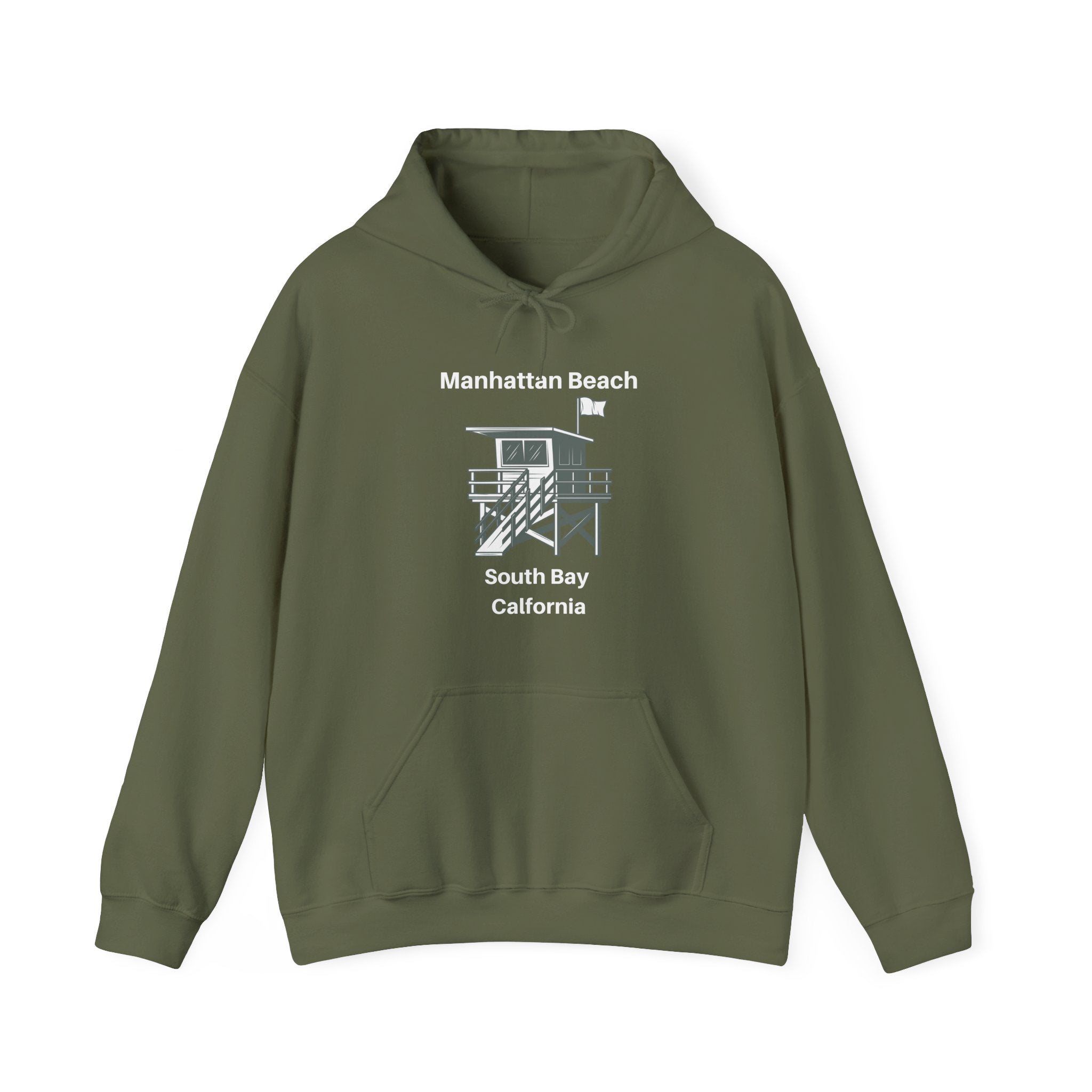 Manhattan Beach South Bay California Unisex Heavy Blend™ Hooded Sweatshirt
