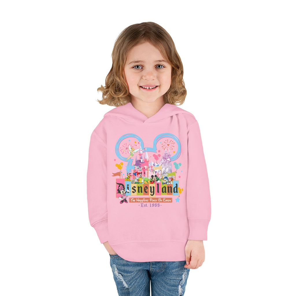 Disneyland Way Back Machine Castle Mickeee Ears Hoodie | Toddler Pullover