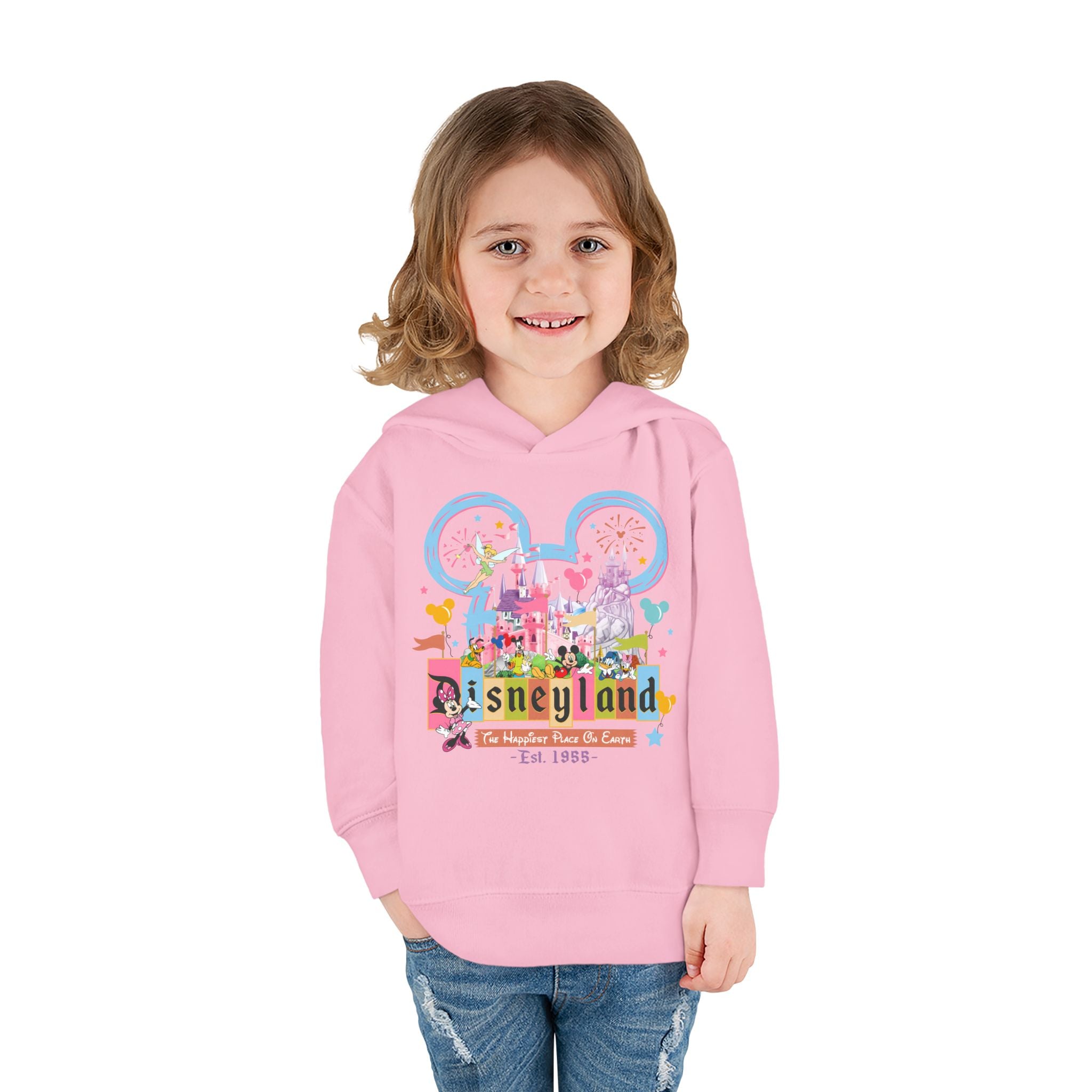 Disneyland Way Back Machine Castle Mickeee Ears Hoodie | Toddler Pullover