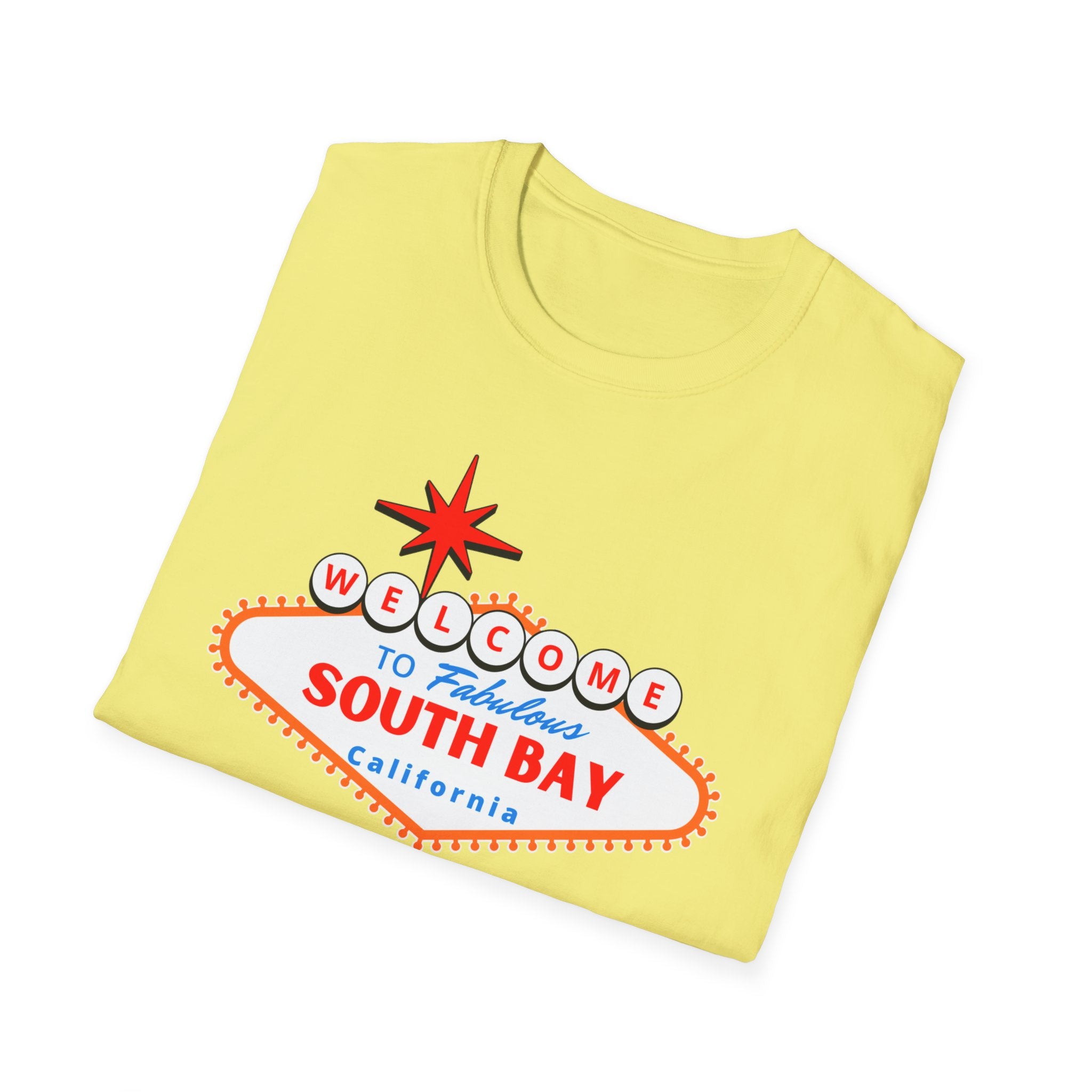 South Bay Welcome Sign T-Shirt — California Vintage Vacation Tee