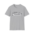 Hobo Bridge Manhattan Beach California Sketch T-Shirt | Hand-Drawn Bridge Illustration IYKYK