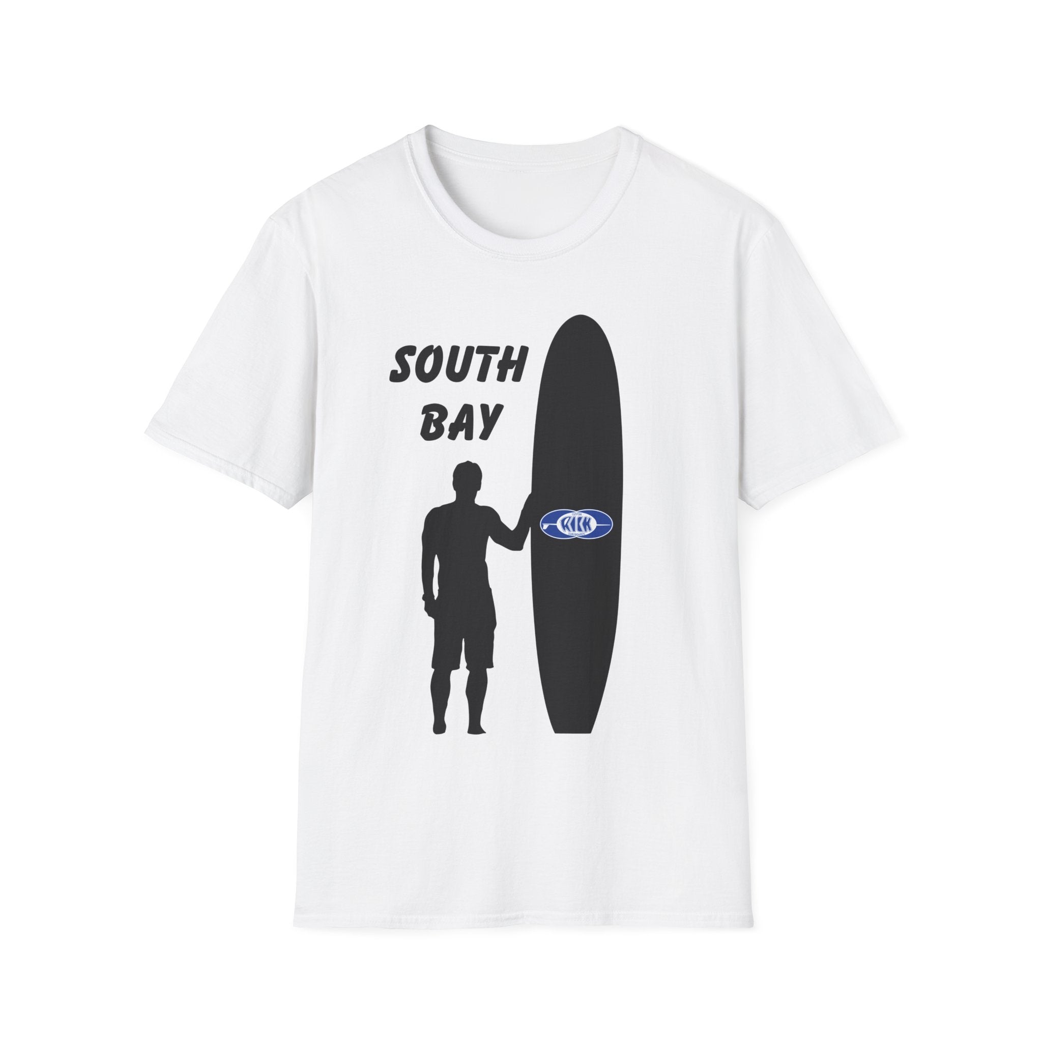 South Bay Rick SurfBoards Unisex Softstyle T-Shirt