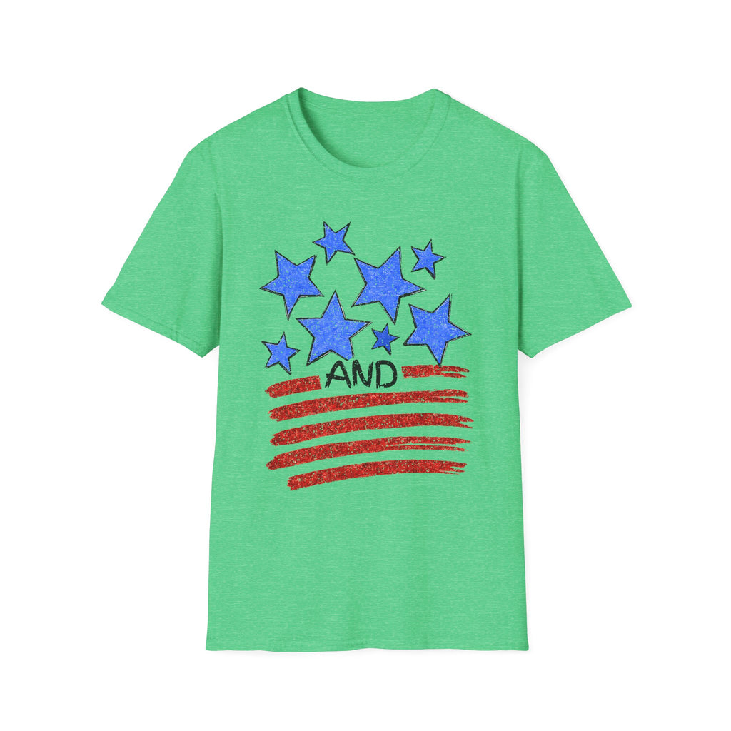 Stars and Stripes T-Shirt — Flag Graphic Patriotic Tee