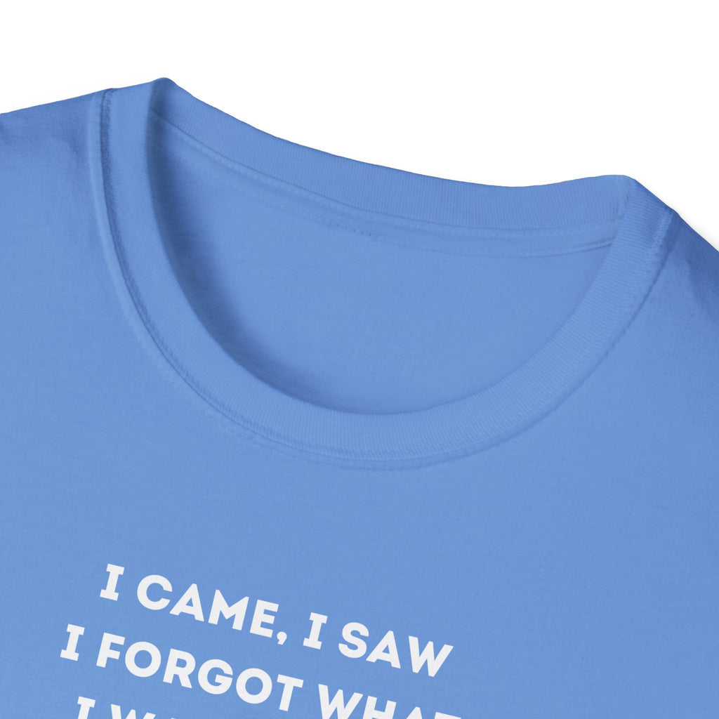 Funny Forgetful Grandpa Quote T-Shirt | I Got to Pee Coffee Cute Cartoon, Humorous Text Tee