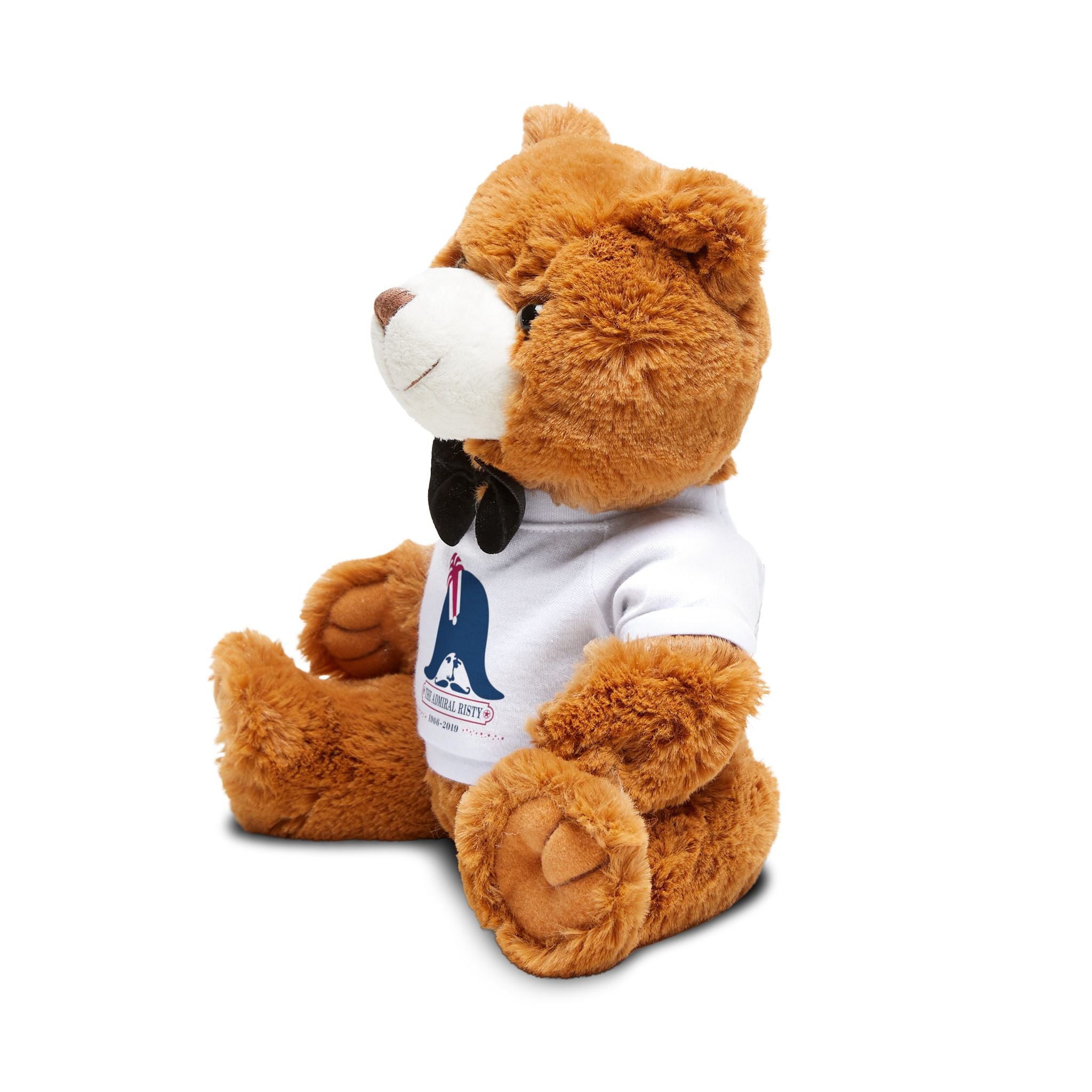 Admiral Risty Rancho Palos Verdes Logo Teddy Bear Plush (1966 - 2019 Gone but not forgotten) #RPV