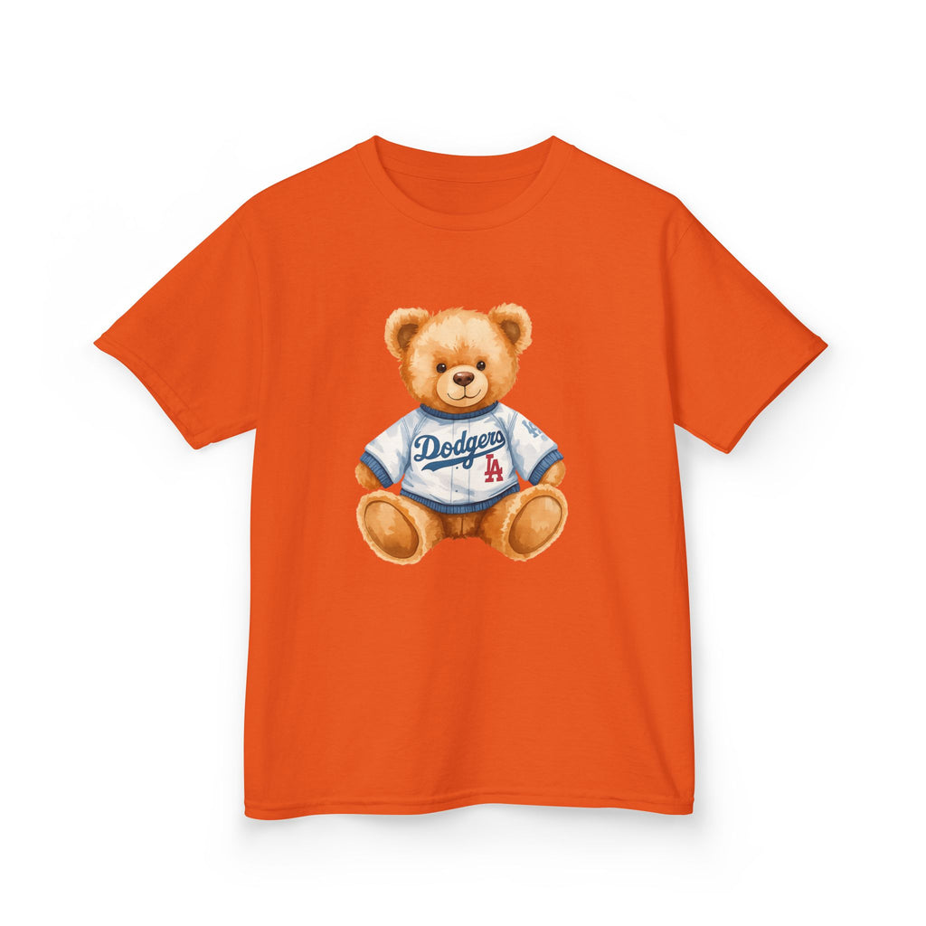 Teddy Bear Tee, Kids Baseball Shirt | Cute Plush Mascot