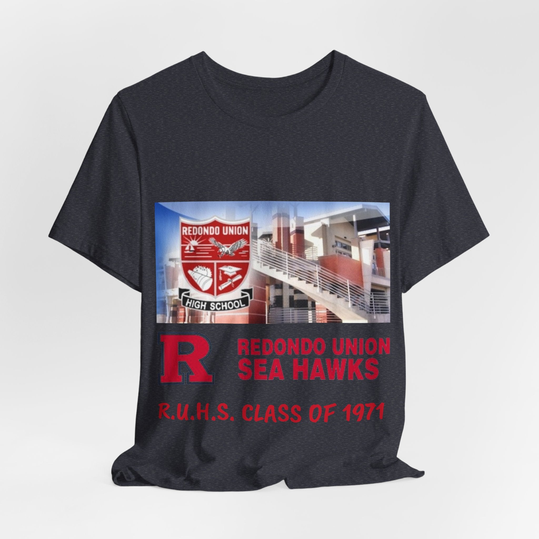 Redondo Union High School Class of 1971 - Unisex Jersey Short Sleeve Tee