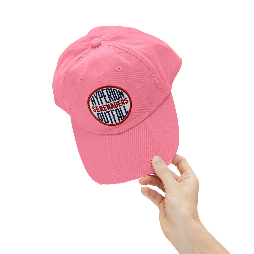 Distressed Cap — "Hyperion Outfall Serenaders" Manhattan Beach Patch Hat