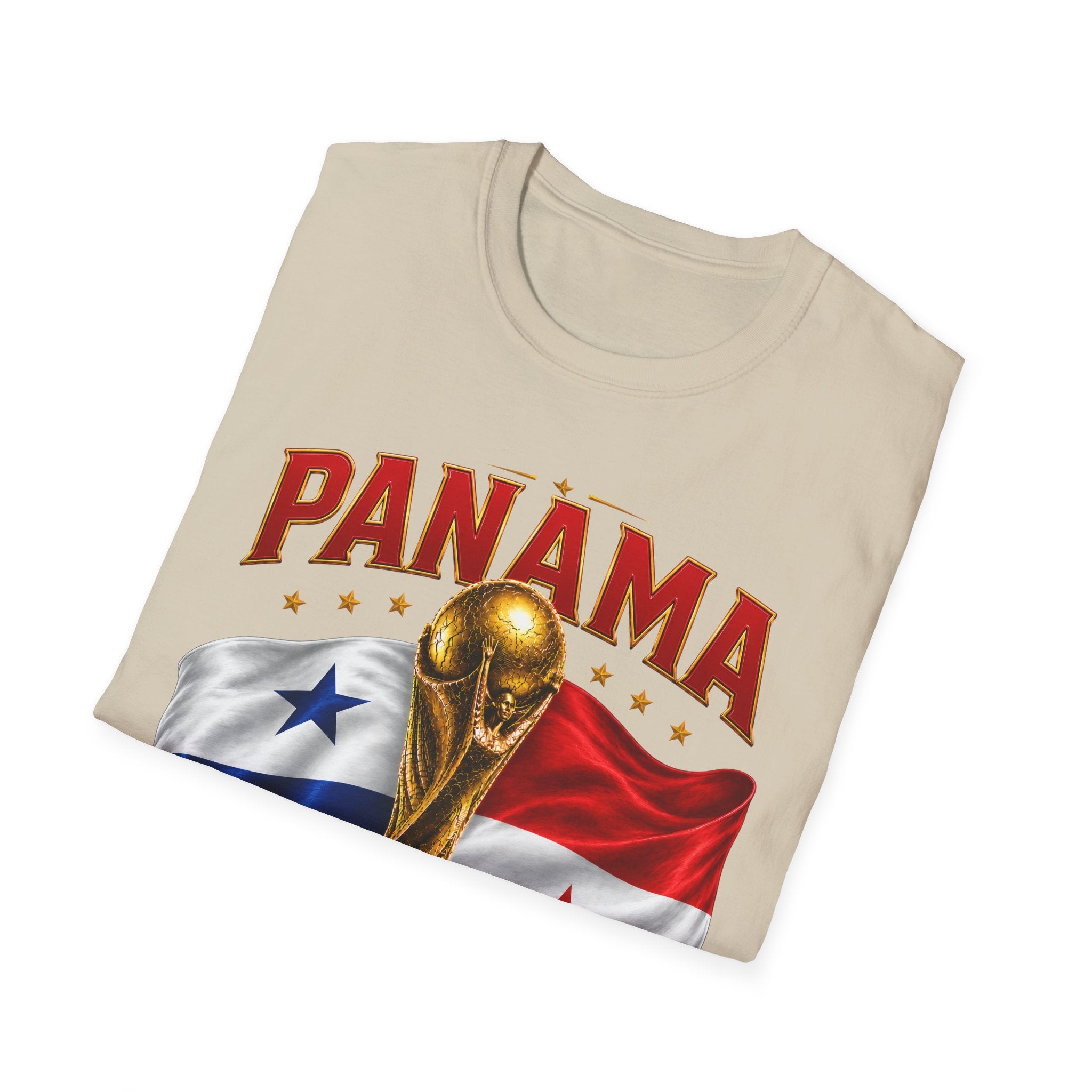 Panama 2026 World Cup T-Shirt — Panama Flag & Trophy Soccer Tee