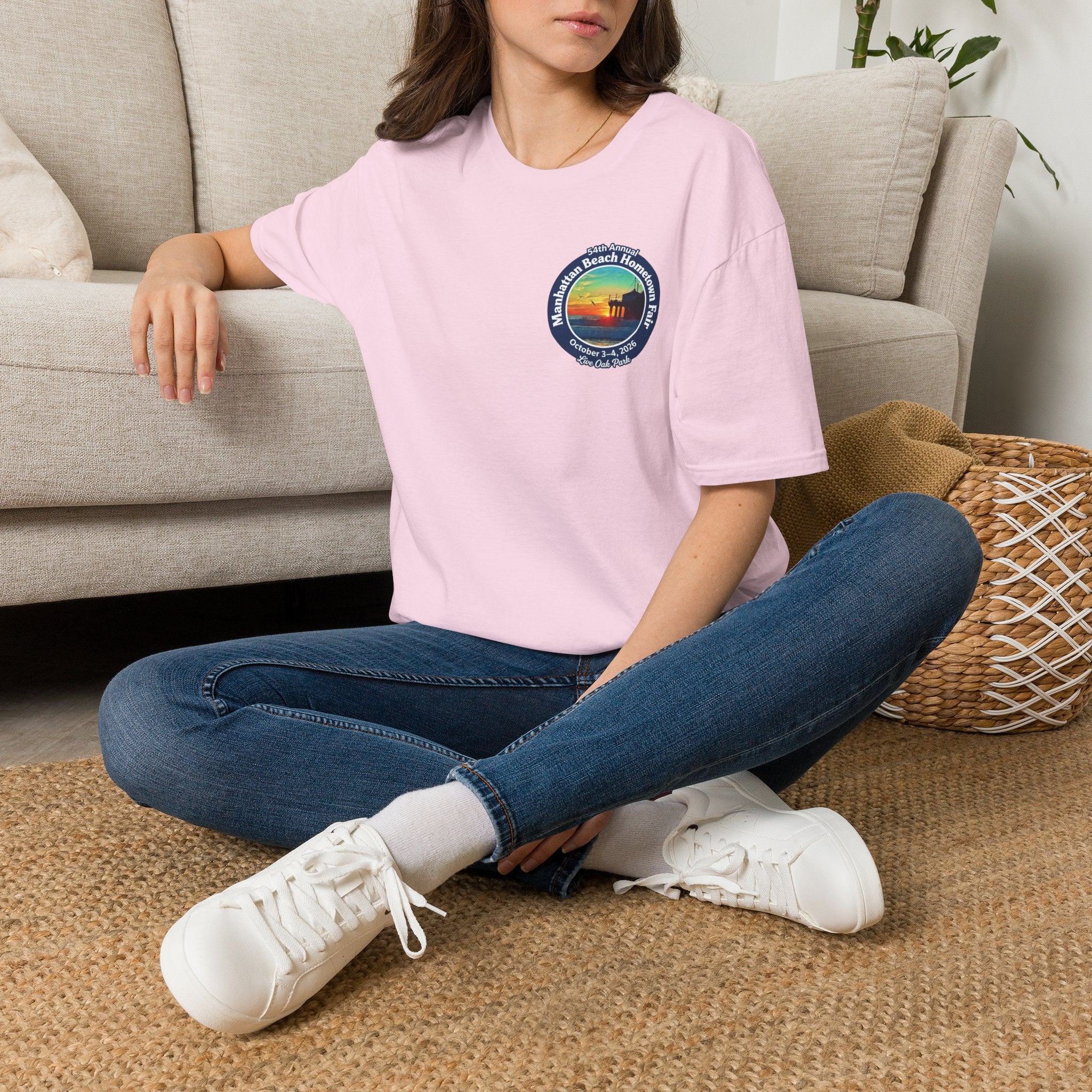 Manhattan Beach Hometown Fair Sunset T-Shirt 2026