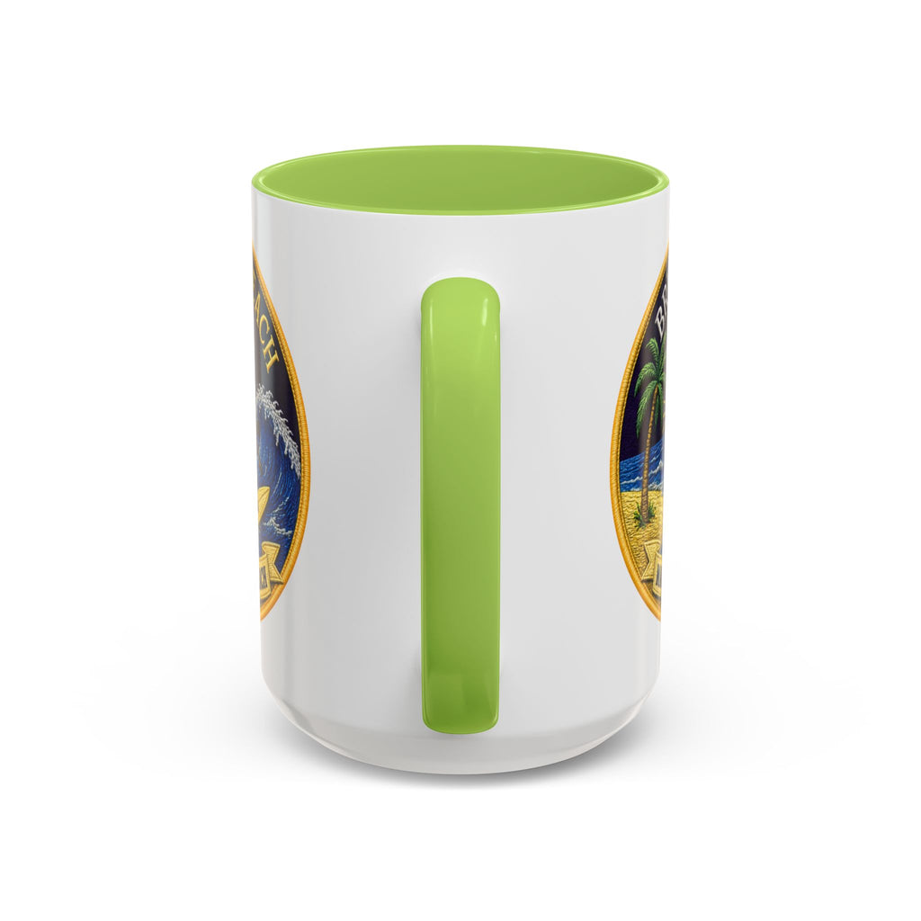 Manhattan Beach Surf Mug — Bruce’s Beach Coffee Cup (11/15oz Accent)