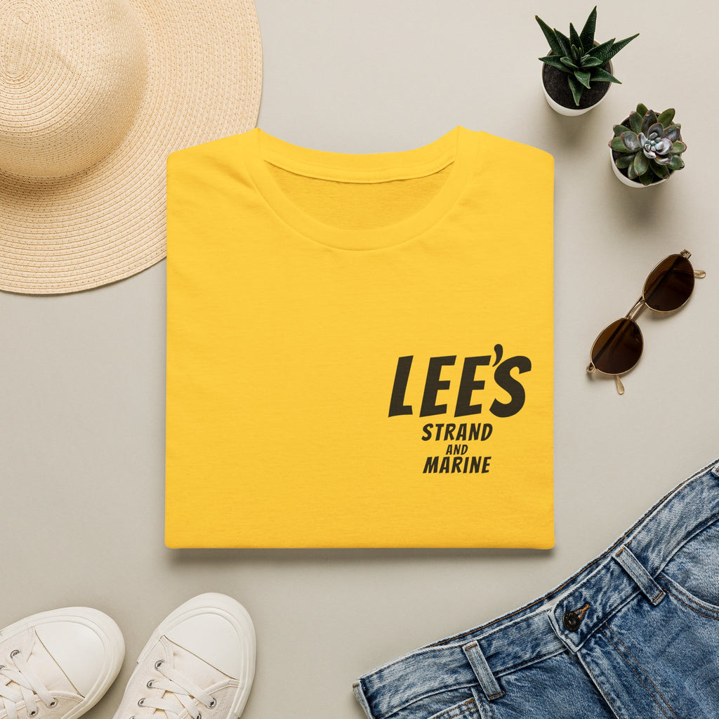 Greasy Lee's Manhattan Beach Old School T-Shirt | Marine and Strand Manhattan Beach Vintage Surf Design