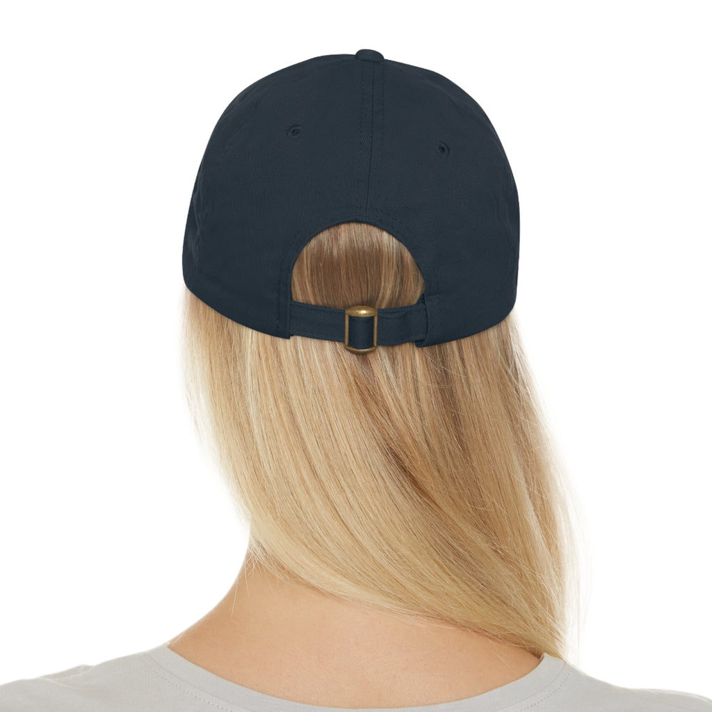 Volleyball Smiley Mom and Dad Hat — "South Bay Volleyball: It’s Awesome" Leather Patch